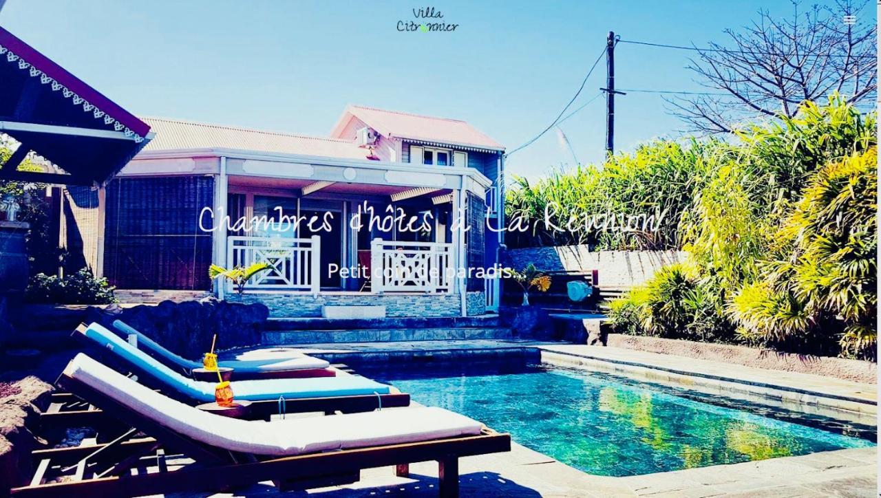 La Villa Citronnier Petite Île エクステリア 写真